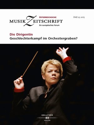 cover image of Die Dirigentin. Geschlechterkampf im Orchestergraben?
